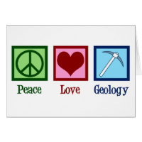 Geologiskt kort för Peace Kärlek