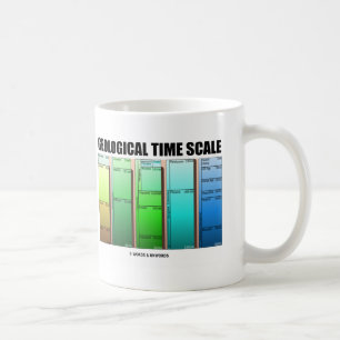 Geologiskt Time fjäll (den geologiska åldern) Kaffemugg