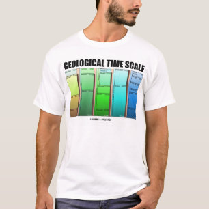 Geologiskt Time fjäll (den geologiska åldern) Tee Shirt