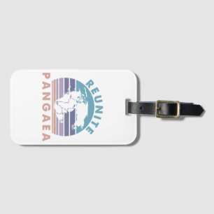 Geologist Gift roligt Geology Reunite Pangeae Bagagebricka