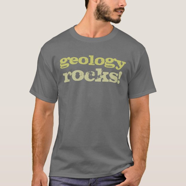 geologistenar! mörk utslagsplats t shirt (Framsida)