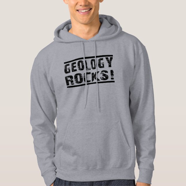 Geologistenar Sweatshirt Med Luva (Framsida)