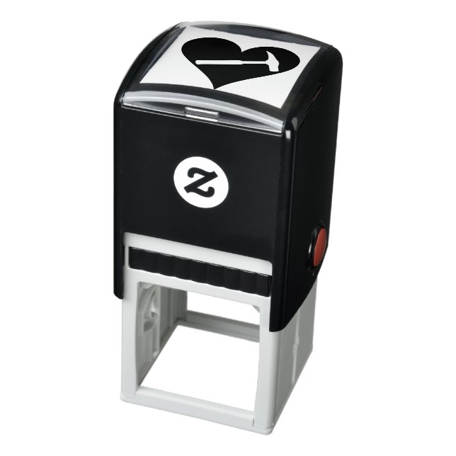 Geologisternas hjärta och Sten Hammer Självfärgande Stämpel (Produkt)