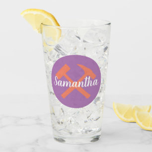 Geologisternas Sten Hammer och Personlig Namn Glaskopp