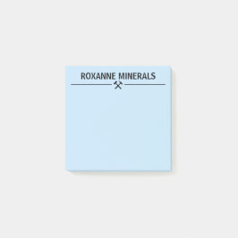 Geologist's Custom Post-it Block