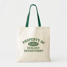 Geology Department Tote Bag Tygkasse