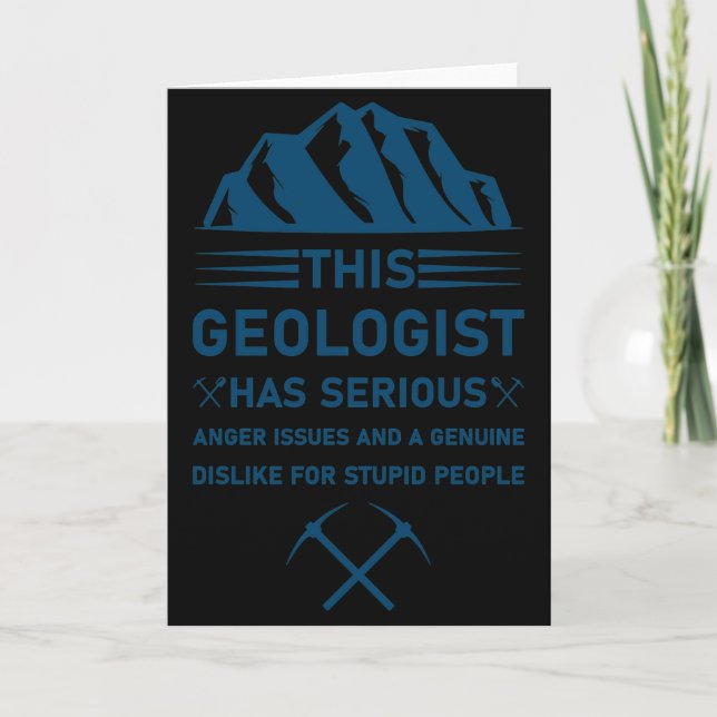 Geology Earth Science Funny Geologist 11 T Shirt  Kort (Framsida)