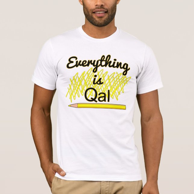 Geology Fält Work "All is Qal" T-shirt (Framsida)