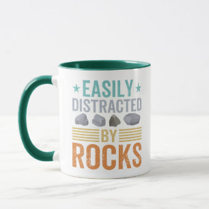Geology Gift.Easily Distrated av Sten Sten Älskare Mugg