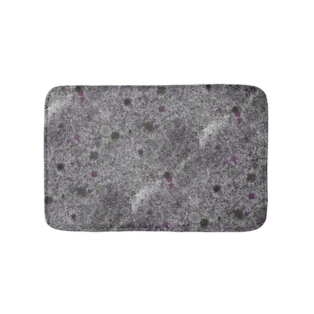 Geology Grått Granite Sten med Rosa Information Badrumsmatta (Framsidan)