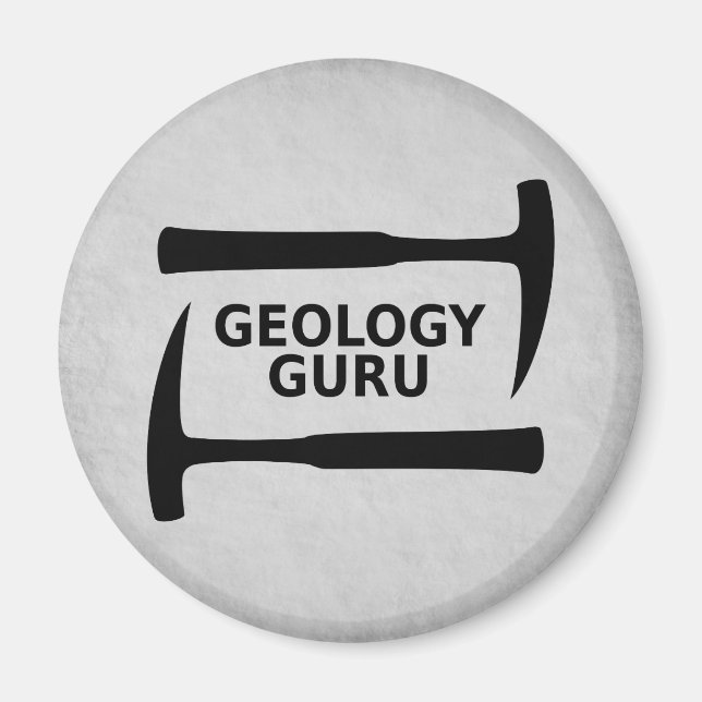 Geology Guru Magnet (Framsidan)