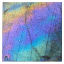 Geology Labradorite Stone Colorful Crystal Mönster