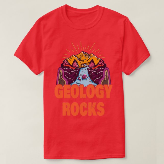 Geology Rocks Funny Geologist Petrology T Shirt (Design framsida)