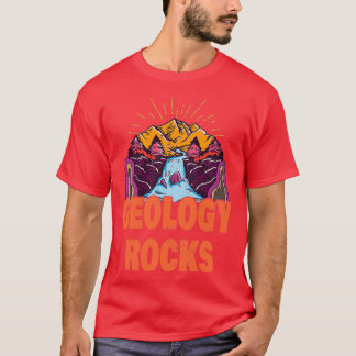 Geology Rocks Funny Geologist Petrology T Shirt