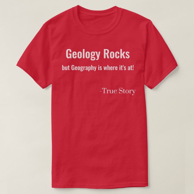 Geology Sten 86 T Shirt (Design framsida)