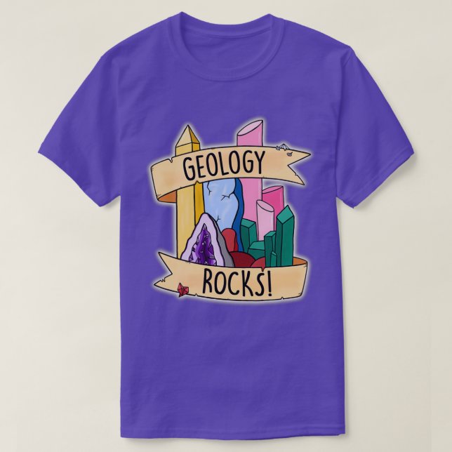 Geology Sten 96 T Shirt (Design framsida)