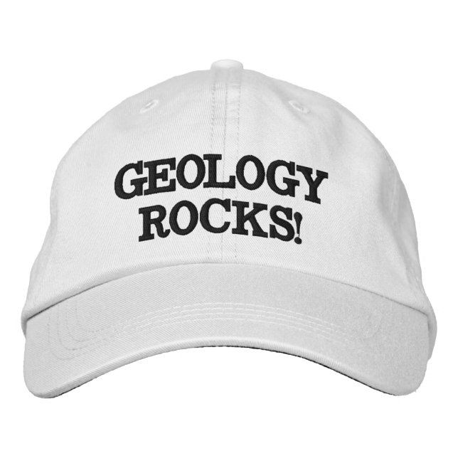 "GEOLOGY STEN!" BRODERAD KEPS (Framsida)