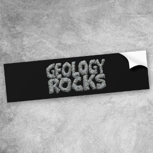 Geology Sten - Earth Science Pun Bildekal