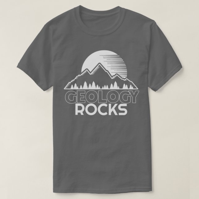 Geology Sten Funny Geolog Gift Idea 1 T Shirt (Design framsida)