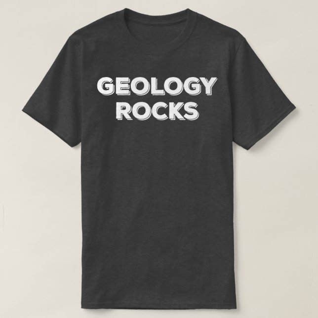 Geology Sten Funny Science Pun Geolog Coola for T Shirt (Design framsida)