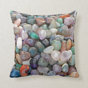Geology Sten Gem, semidyrbara Stone Quartz Kudde