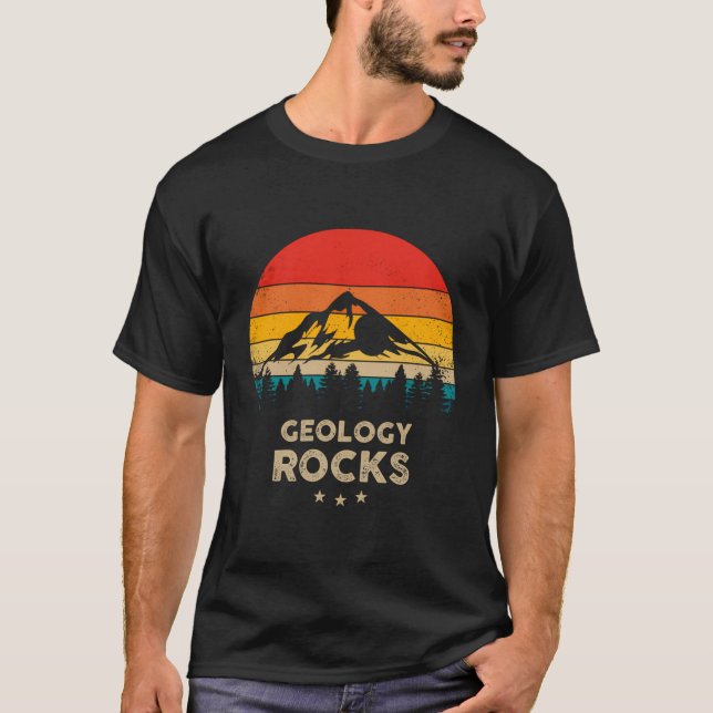 Geology Sten - Lena Geologist Gift Idea T Shirt (Framsida)