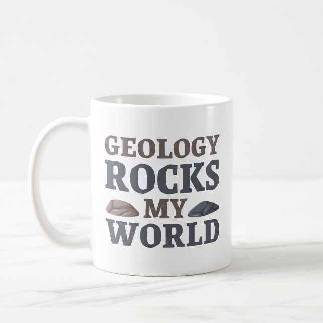 Geology Sten My World Kaffemugg (Vänster)