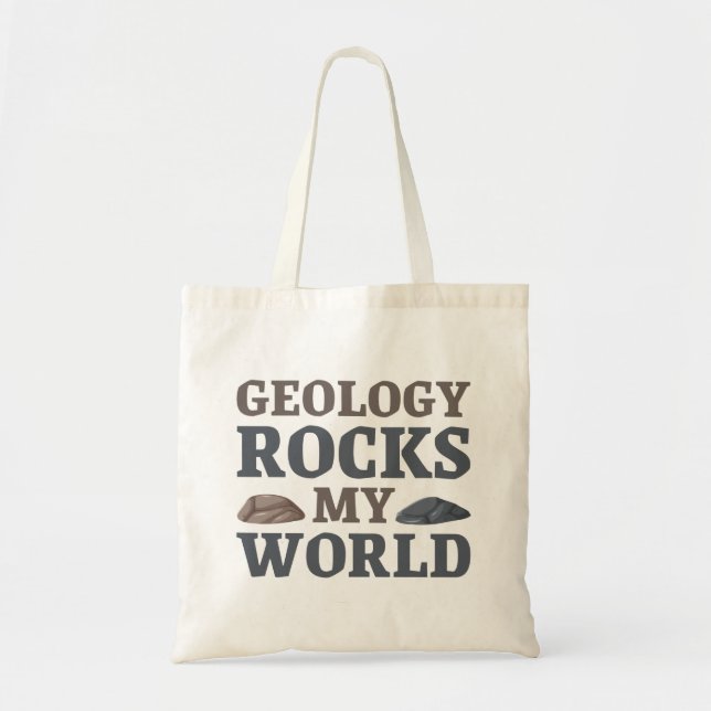 Geology Sten My World Tygkasse (Framsidan)