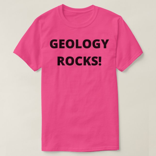 Geology Sten T Shirt (Design framsida)