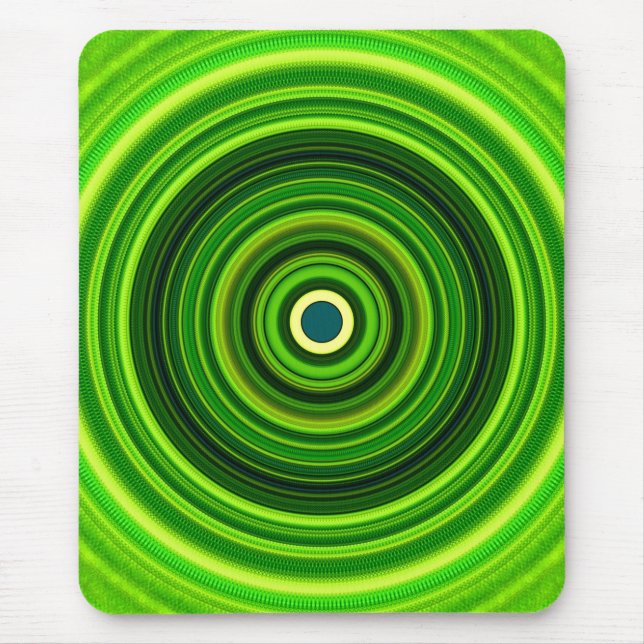 Geomagnetiska Gröna Mandala-25436 Musmatta (Framsidan)