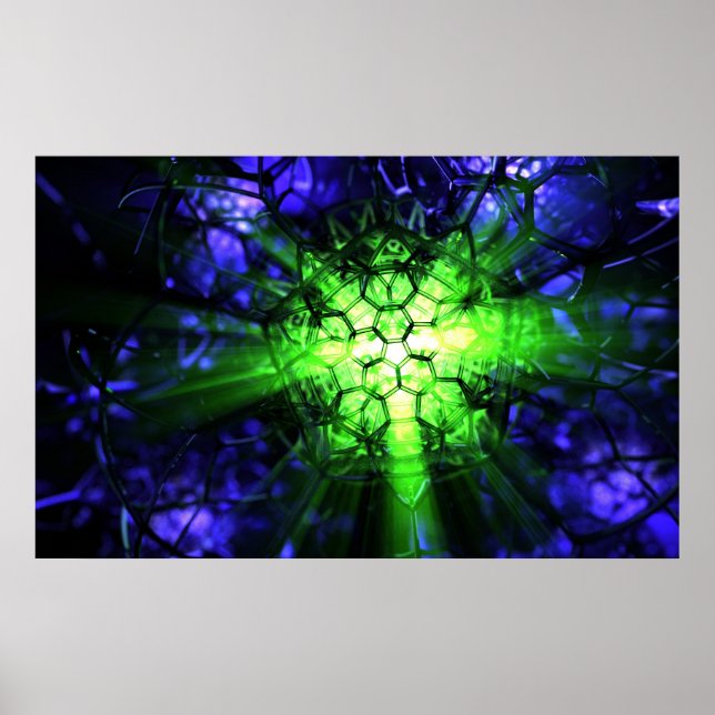 Geomancy (Grönt) Poster (Framsidan)