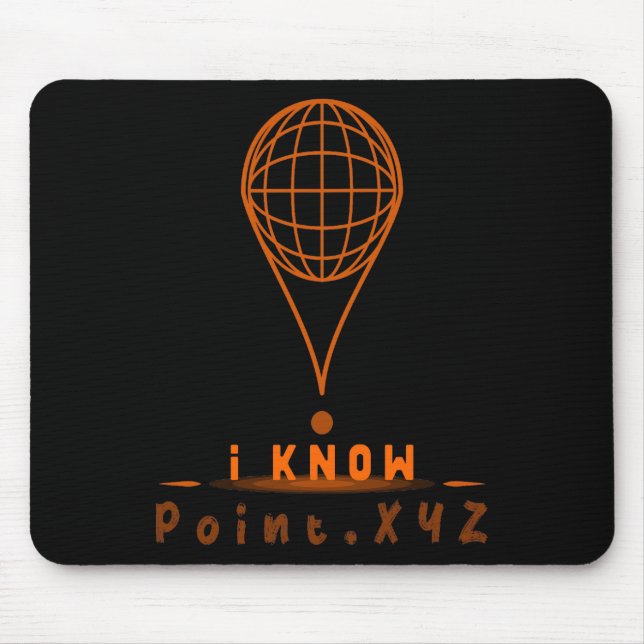 Geomatician Mouse Pad Musmatta (Framsidan)