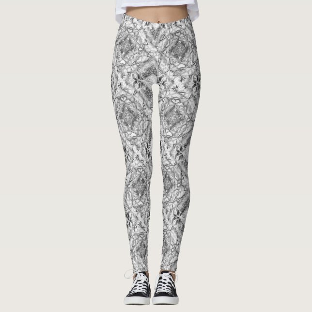 Geometic Worlds Leggings (Framsida)