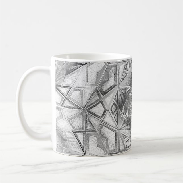 Geometiska världar kaffemugg (Vänster)