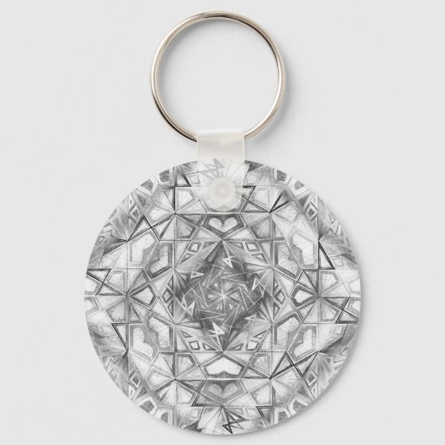 Geometiska världar nyckelring (Framsida)