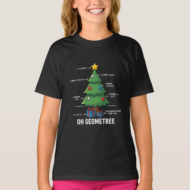 geometräd t shirt (Framsida)
