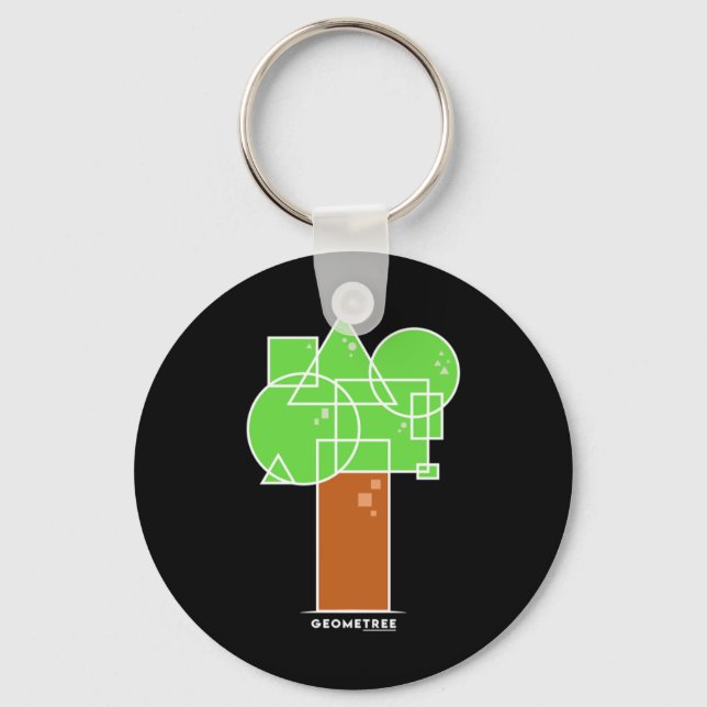 Geometree I Nyckelring (Framsida)