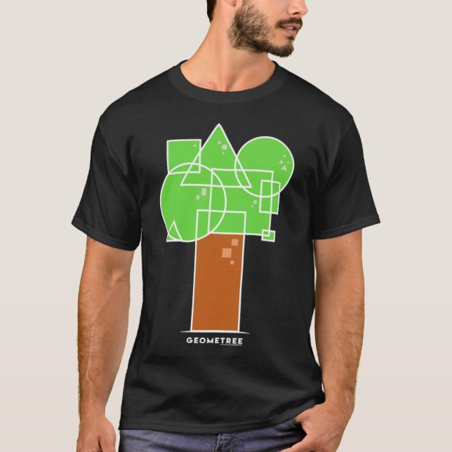 Geometree I T Shirt (Framsida)