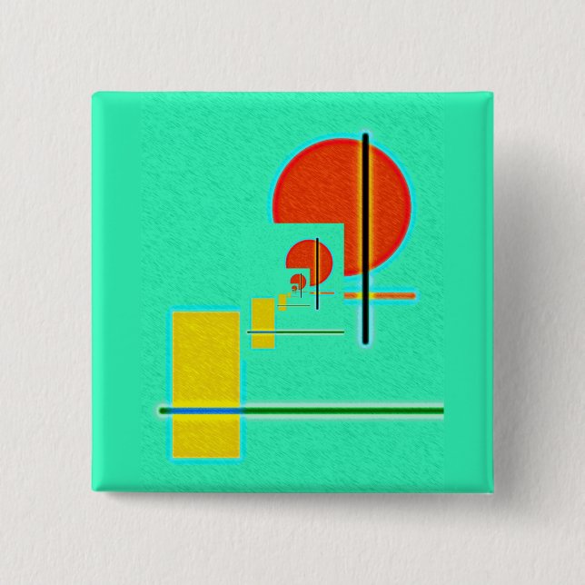 Geometri abstrakt knapp (Framsida)