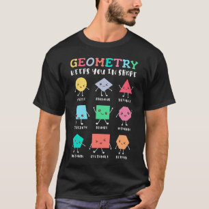 Geometri Behållor i form - School Math Humor T Shirt