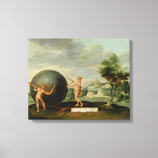 Geometri Canvastryck (Framsida)