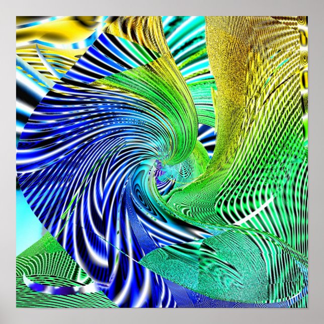 Geometri för abstrakt 1.1b poster (Framsidan)