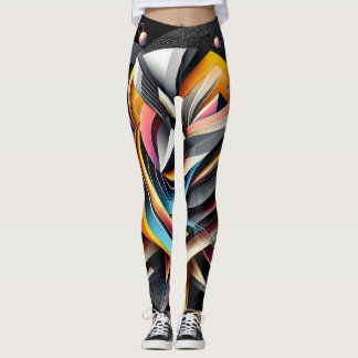 Geometri för abstrakt leggings