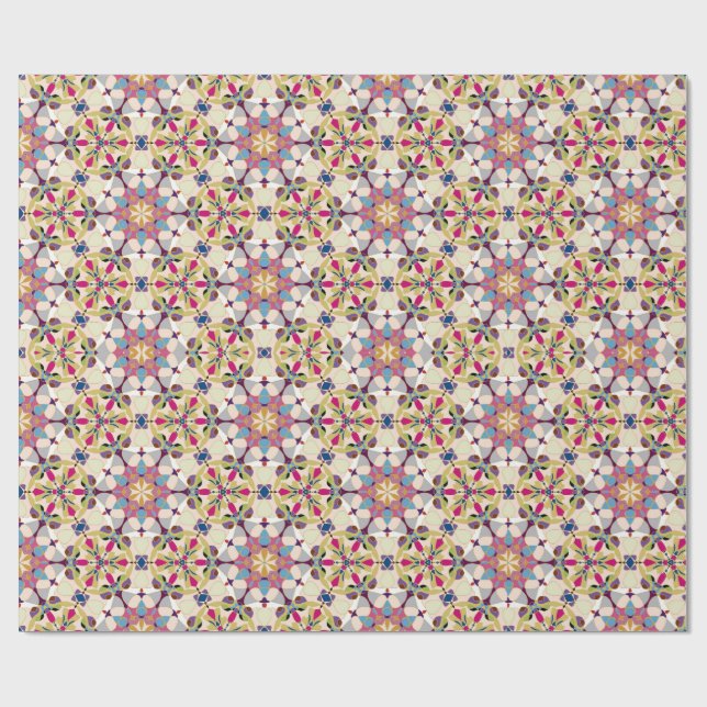 Geometri för abstrakt presentpapper (Platt)