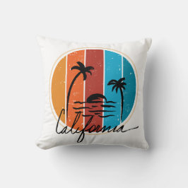 Geometri för återfall i kalifornia-Vintagen Kudde