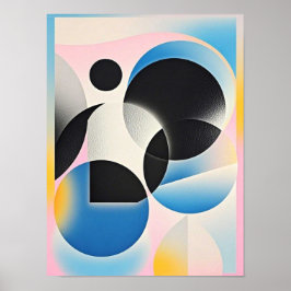 Geometri för branta och visuella abstrakter poster