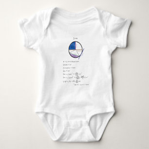 Geometri för geometri i cirkel t shirt