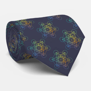 Geometri för Metatron kubhelig Slips