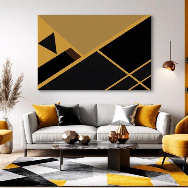 Geometri i jordtoner poster (Skapare uppladdad)
