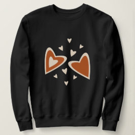 Geometri i Kärlek - kräm på röda valentineser. T Shirt